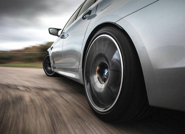 BMW F Series M Performance 5x120 65mm Floating Wheel Centre Cap Set (2011-2021)