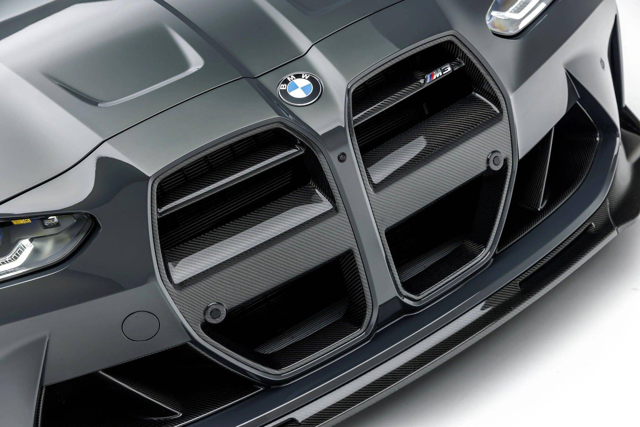 Yahua BMW G80 G81 M3 & BMW G82 G83 M4 Carbon Fibre VRS Aero Front Kidney Grille (2020+)