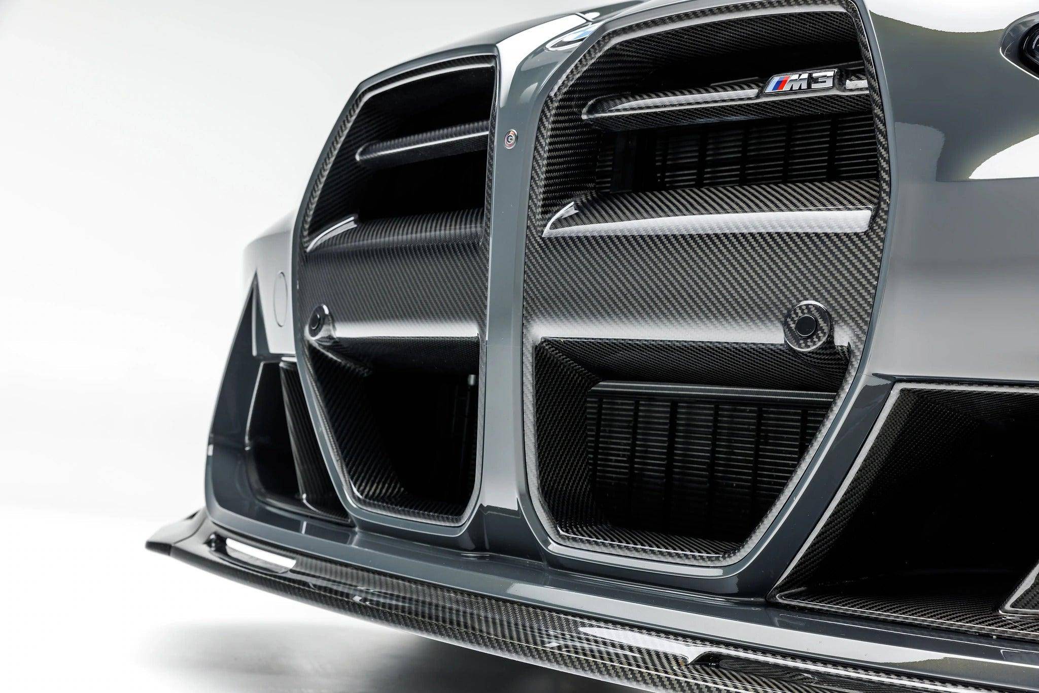 Yahua BMW G80 G81 M3 & BMW G82 G83 M4 Carbon Fibre VRS Aero Front Kidney Grille (2020+)