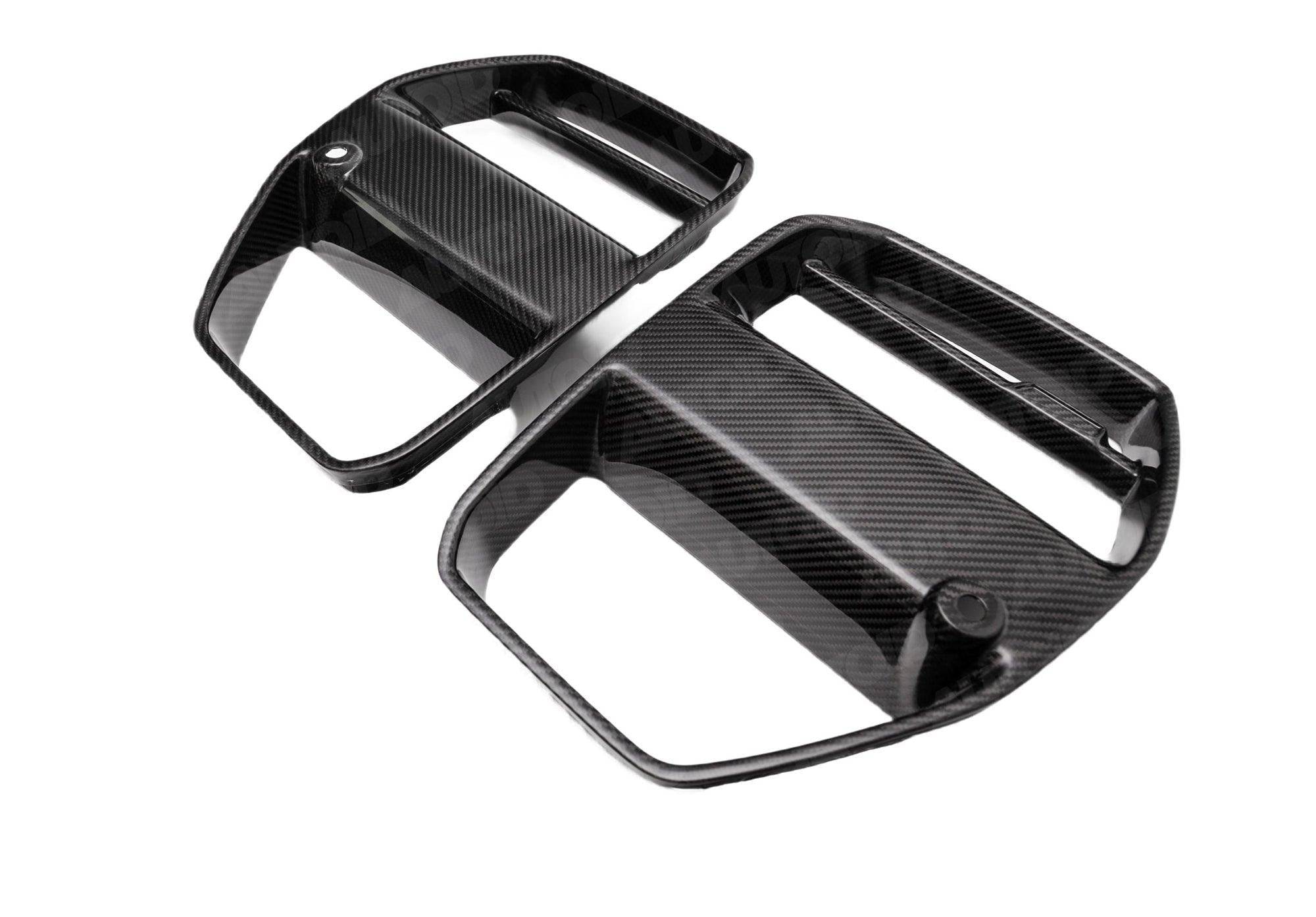 Yahua BMW G80 G81 M3 & BMW G82 G83 M4 Carbon Fibre VRS Aero Front Kidney Grille (2020+)