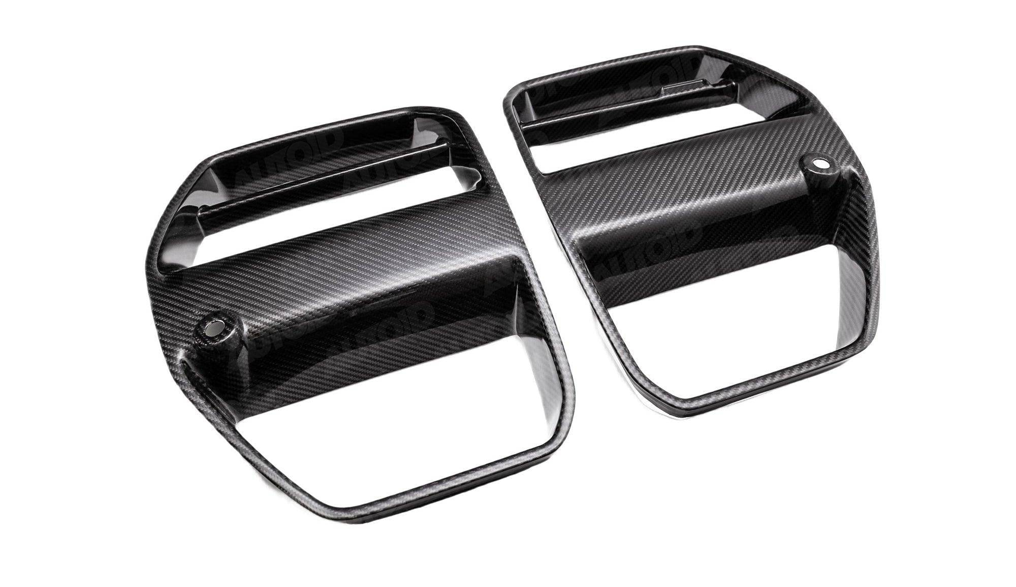 Yahua BMW G80 G81 M3 & BMW G82 G83 M4 Carbon Fibre VRS Aero Front Kidney Grille (2020+)