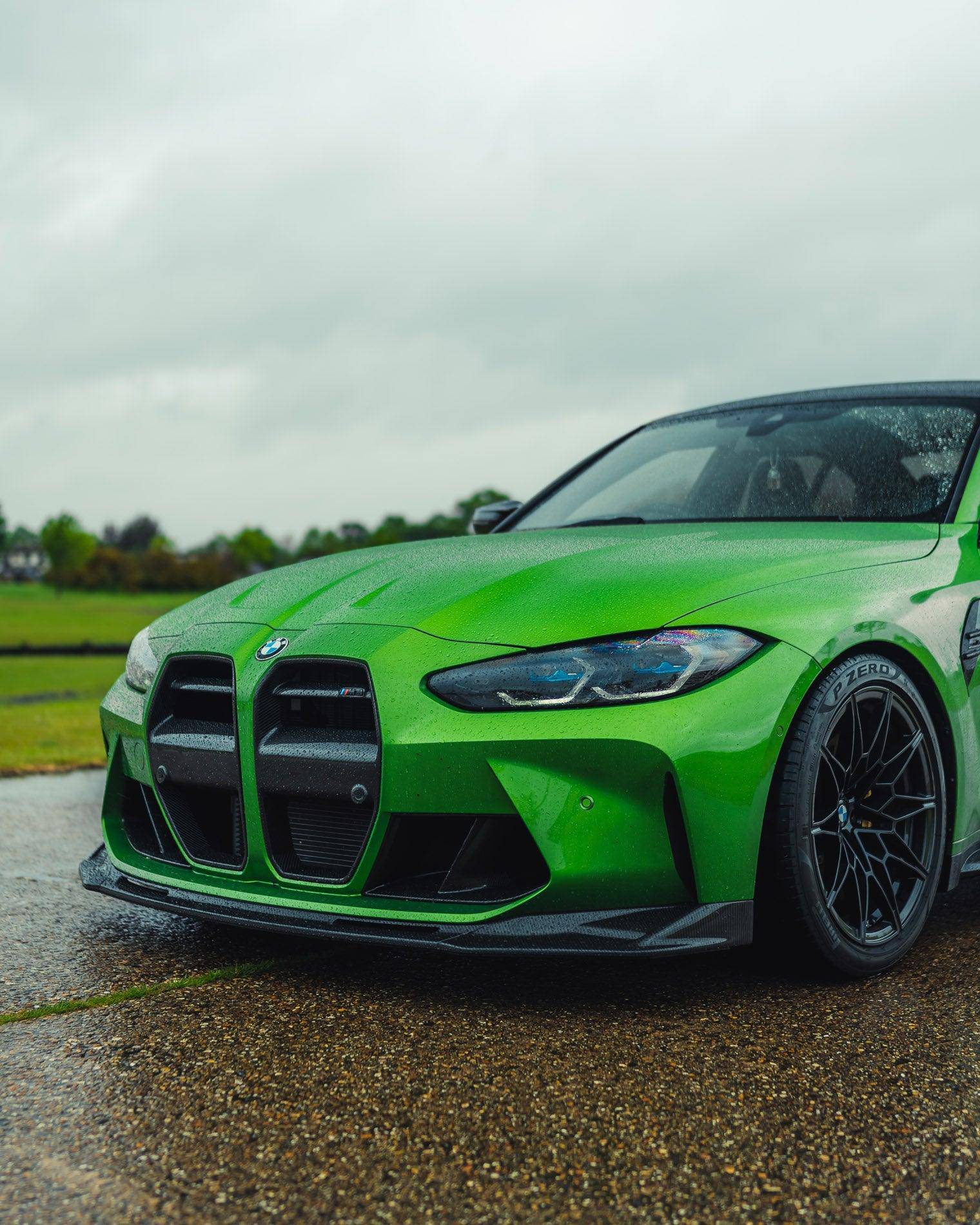 Yahua BMW G80 G81 M3 & BMW G82 G83 M4 Carbon Fibre VRS Aero Front Splitter (2020+)