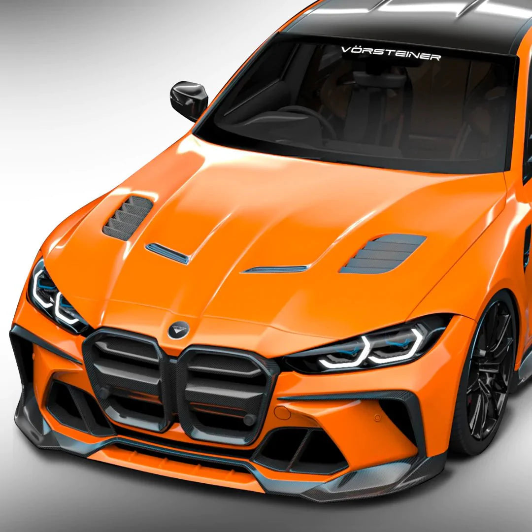 Yahua BMW G80 G81 M3 & G82 G83 M4 Carbon Fibre GTS-V Aero Bonnet (2020+)