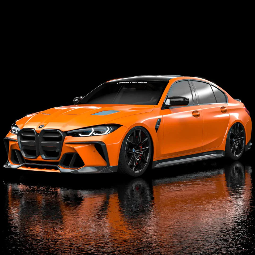 Yahua BMW G80 G81 M3 & G82 G83 M4 Carbon Fibre GTS-V Aero Front Bumper (2020+)