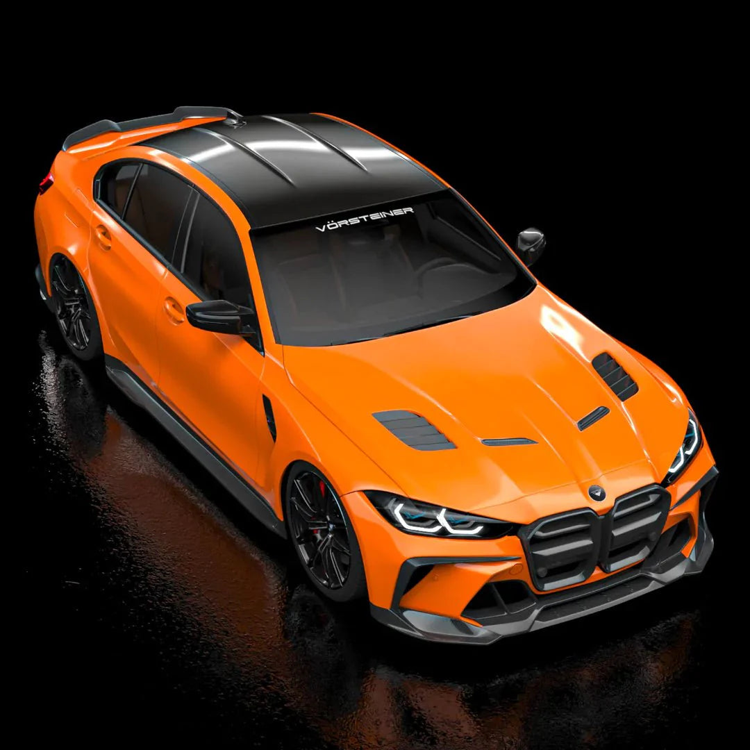 Yahua BMW G80 G81 M3 & G82 G83 M4 Carbon Fibre GTS-V Aero Front Bumper (2020+)