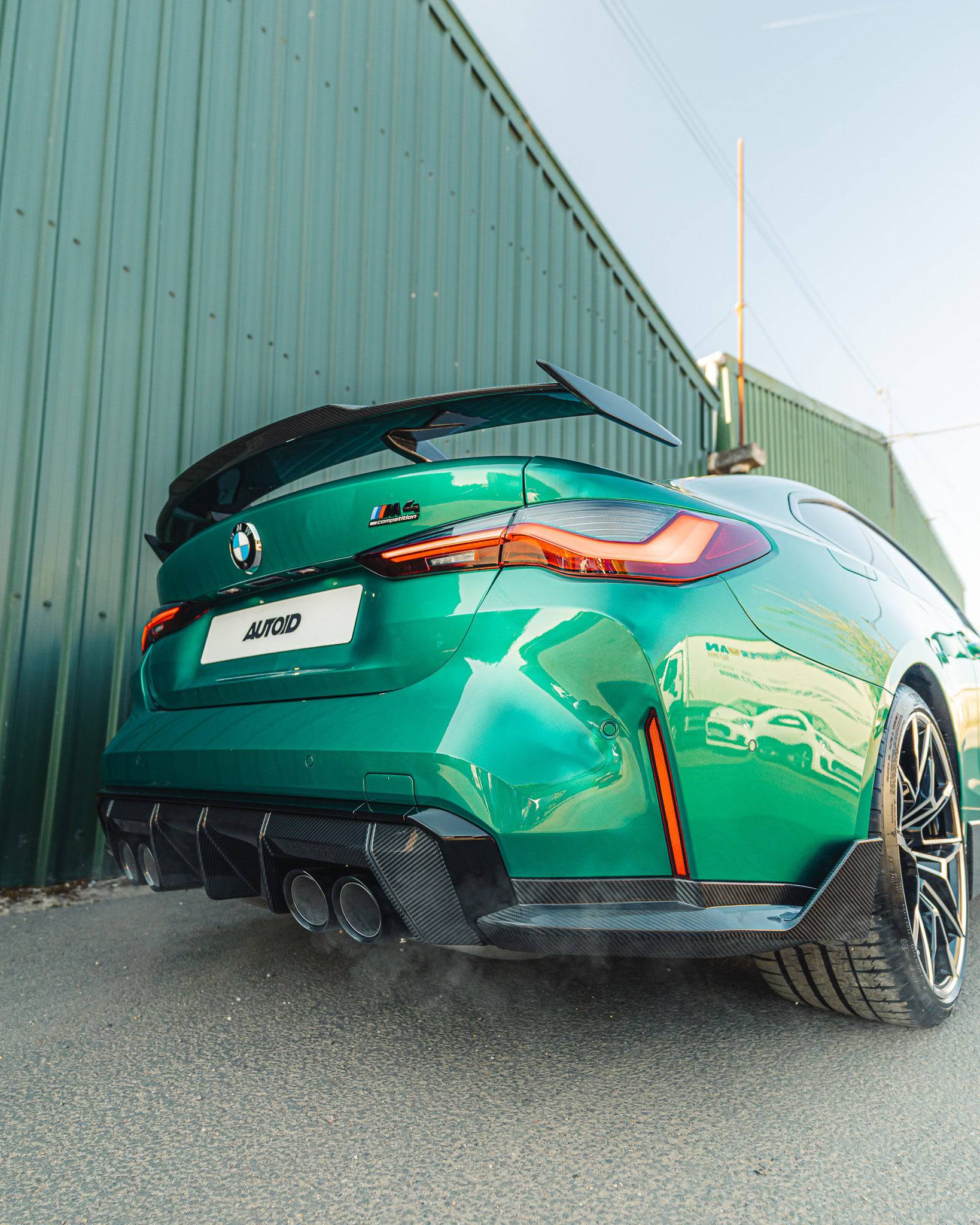 Yahua BMW G80 M3 & G82 M4 Pre-Preg Carbon Fibre Rear Winglets (2021+)