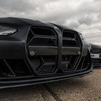 Yahua BMW G80 G81 M3 & G82 G83 M4 Pre-Preg Carbon Fibre T-CSL Front Kidney Grilles with ACC Fitment (2021+)