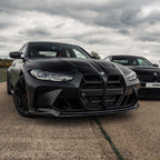 Yahua BMW G80 G81 M3 & G82 G83 M4 Pre-Preg Carbon Fibre T-CSL Front Kidney Grilles with ACC Fitment (2021+)