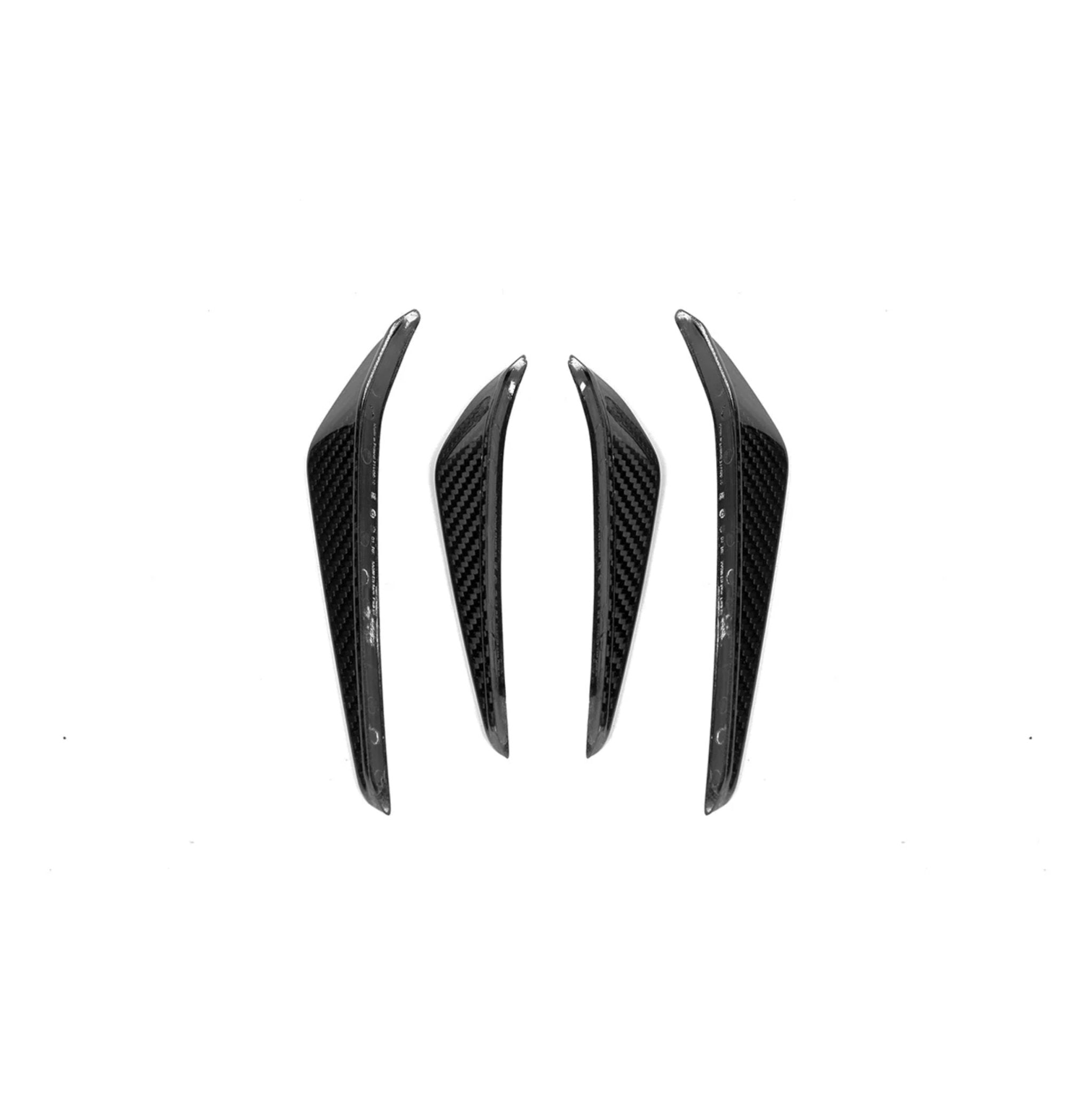 Yahua BMW G80 G81 M3 & G82 G83 M4 Pre-Preg Carbon Fibre Front Canard Trims (2021+)