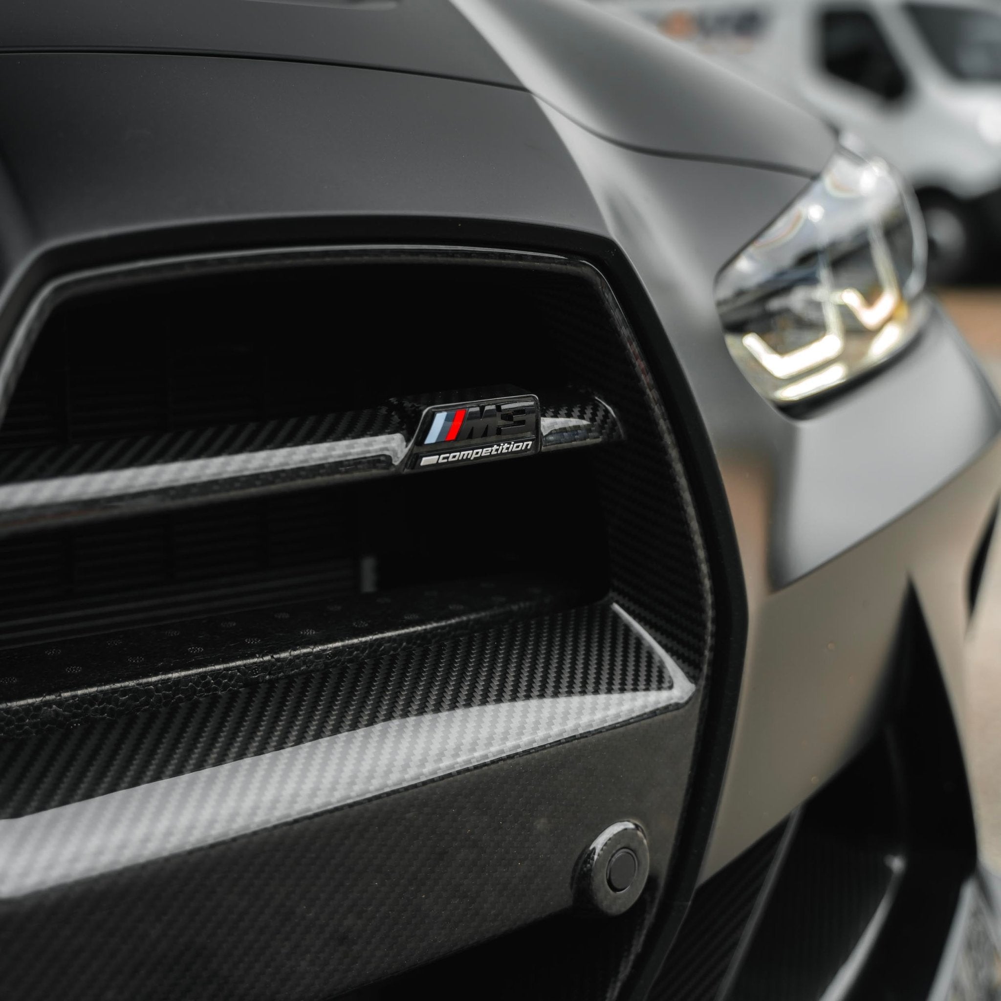 Yahua BMW G80 G81 M3 & G82 G83 M4 Pre-Preg Carbon Fibre GT Front Kidney Grilles (2021+)