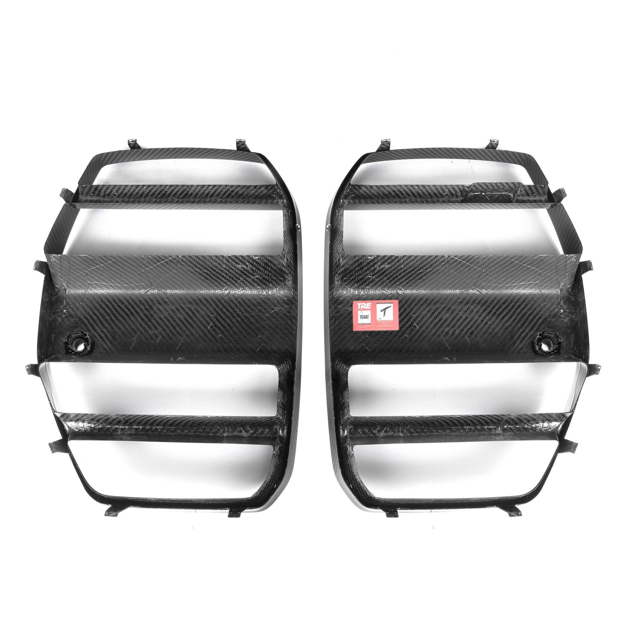 Yahua BMW G80 G81 M3 & G82 G83 M4 Pre-Preg Carbon Fibre GT Front Kidney Grilles (2021+)