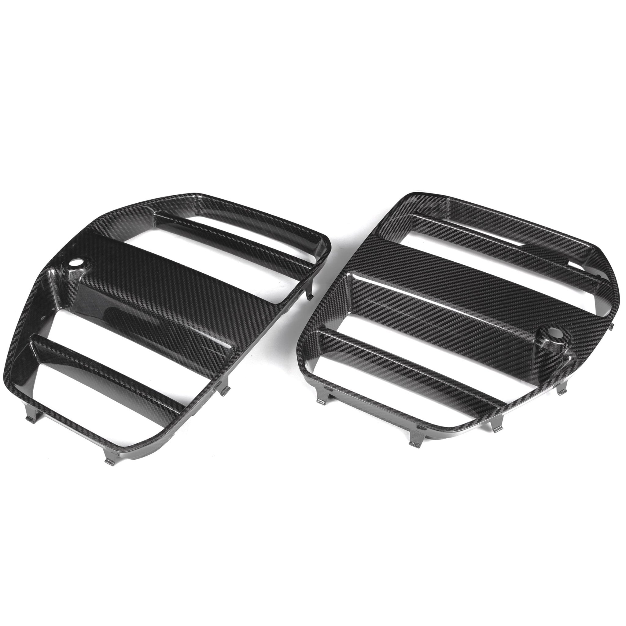 Yahua BMW G80 G81 M3 & G82 G83 M4 Pre-Preg Carbon Fibre GT Front Kidney Grilles (2021+)