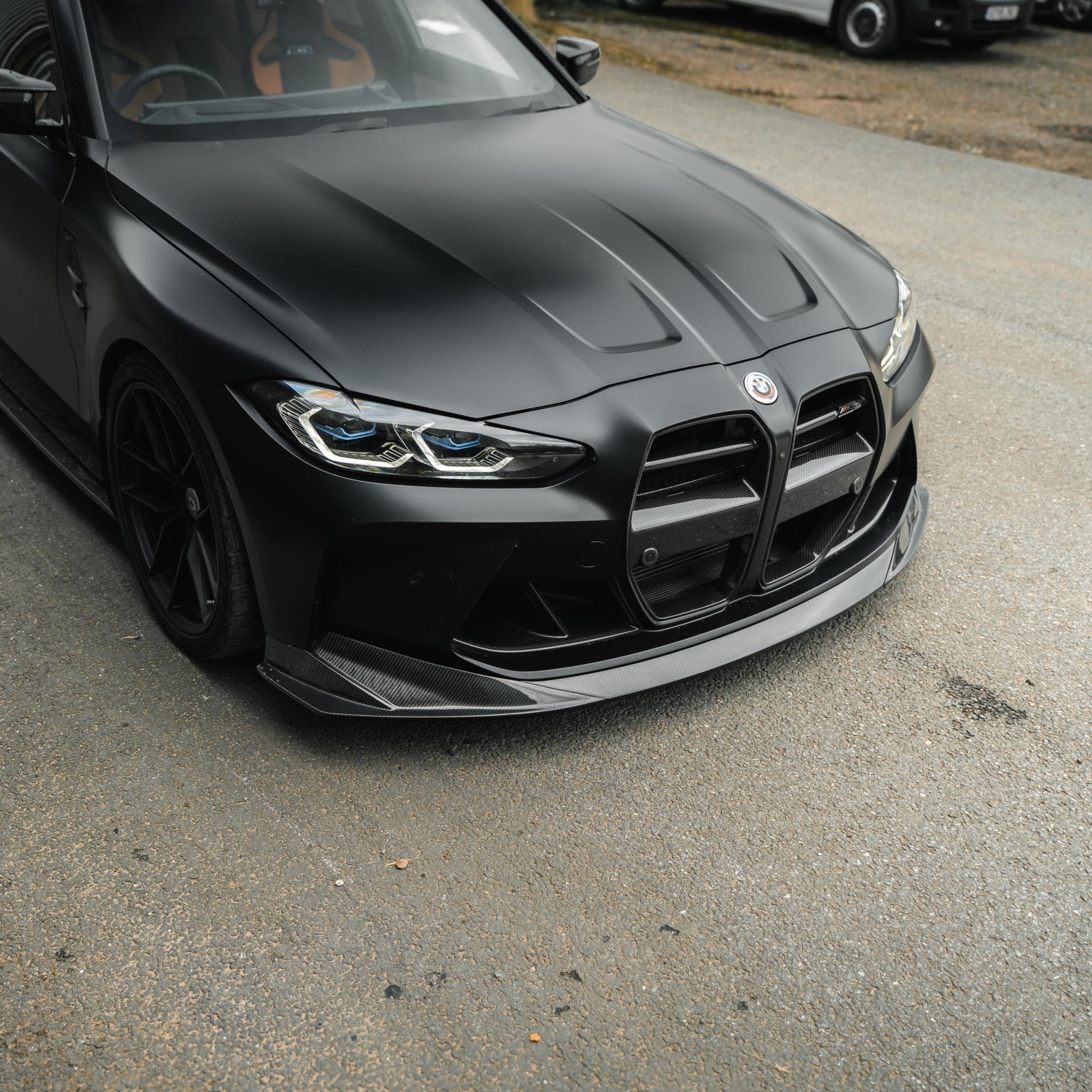 Yahua BMW G80 G81 M3 & G82 G83 M4 Pre-Preg Carbon Fibre GT Front Kidney Grilles (2021+)