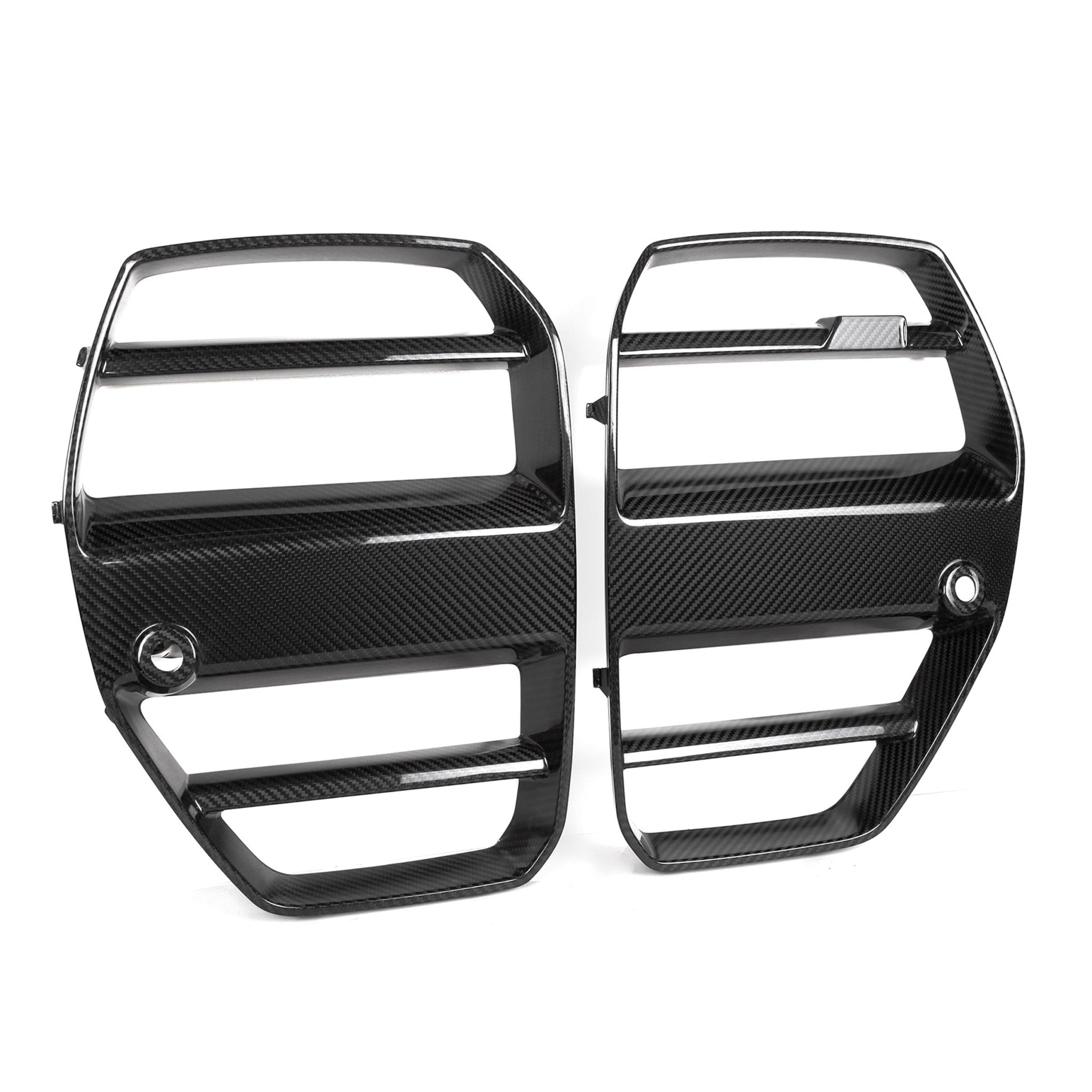Yahua BMW G80 G81 M3 & G82 G83 M4 Pre-Preg Carbon Fibre GT Front Kidney Grilles (2021+)