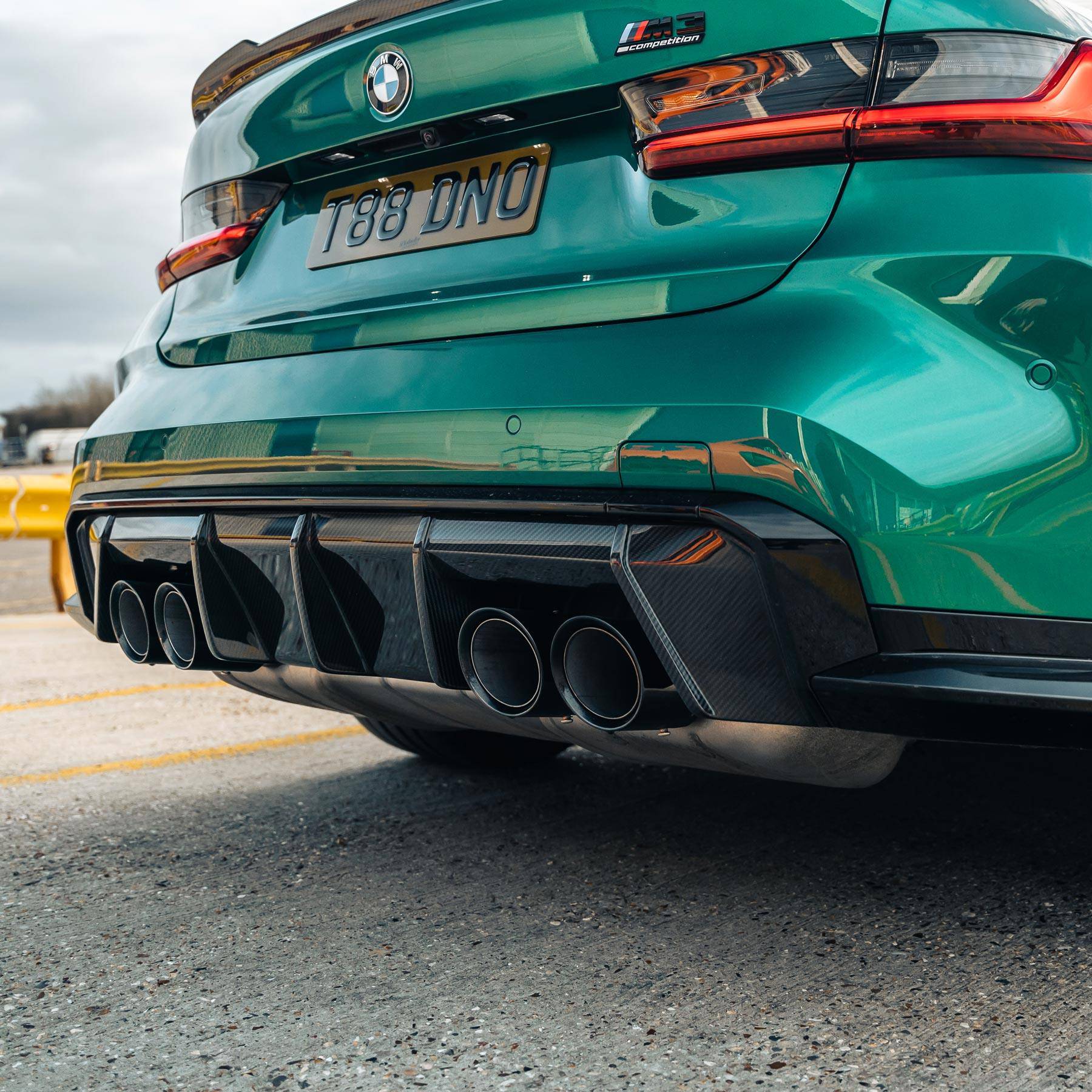Yahua BMW G80 G81 M3 & G82 G83 M4 Pre-Preg Carbon Fibre Rear Diffuser (2021+)