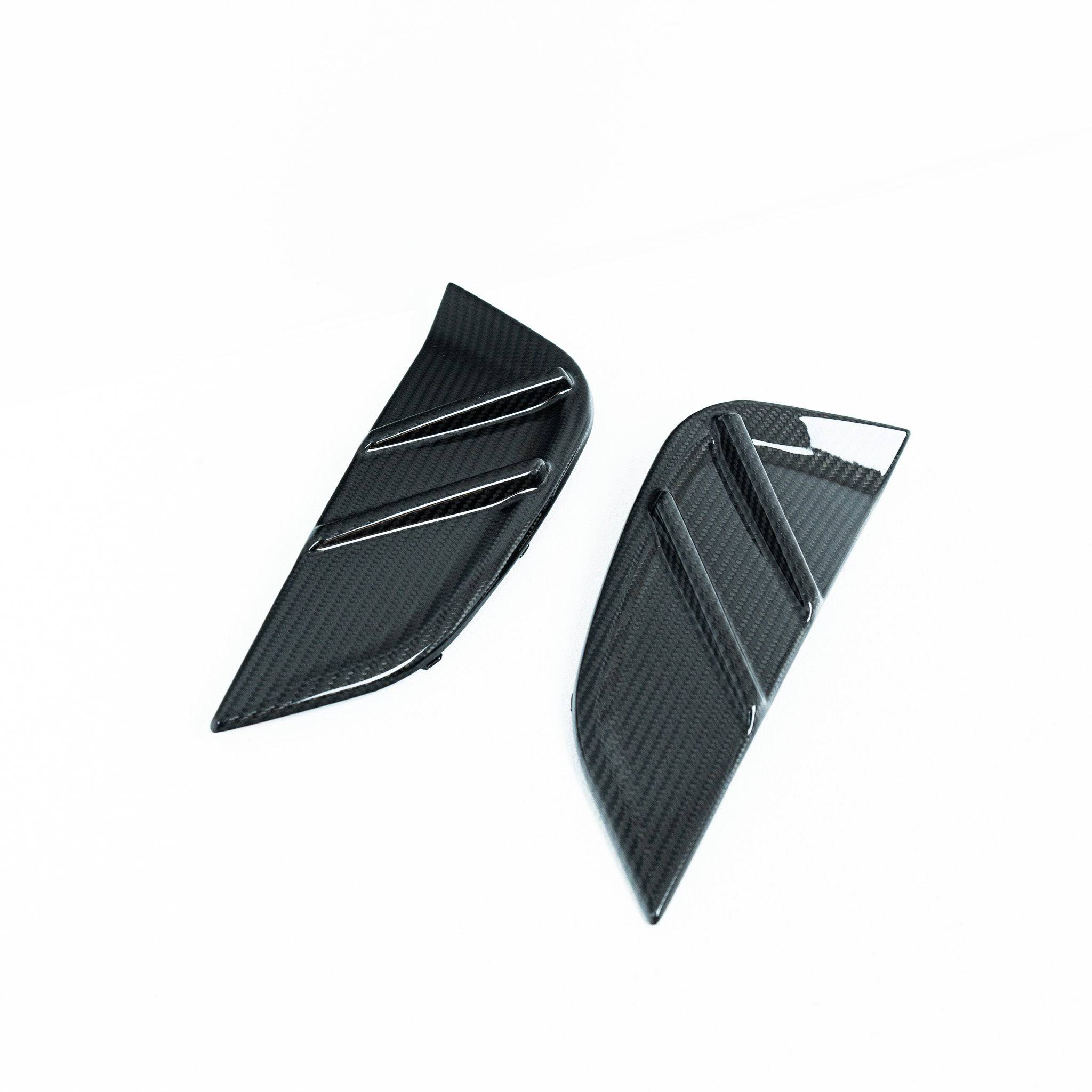 Yahua BMW G80 G81 M3 & G82 G83 M4 Pre-Preg Carbon Fibre Side Fender Badge Covers (2021+)