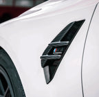 Yahua BMW G80 G81 M3 & G82 G83 M4 Pre-Preg Carbon Fibre Side Fender Trim Covers (2021+)