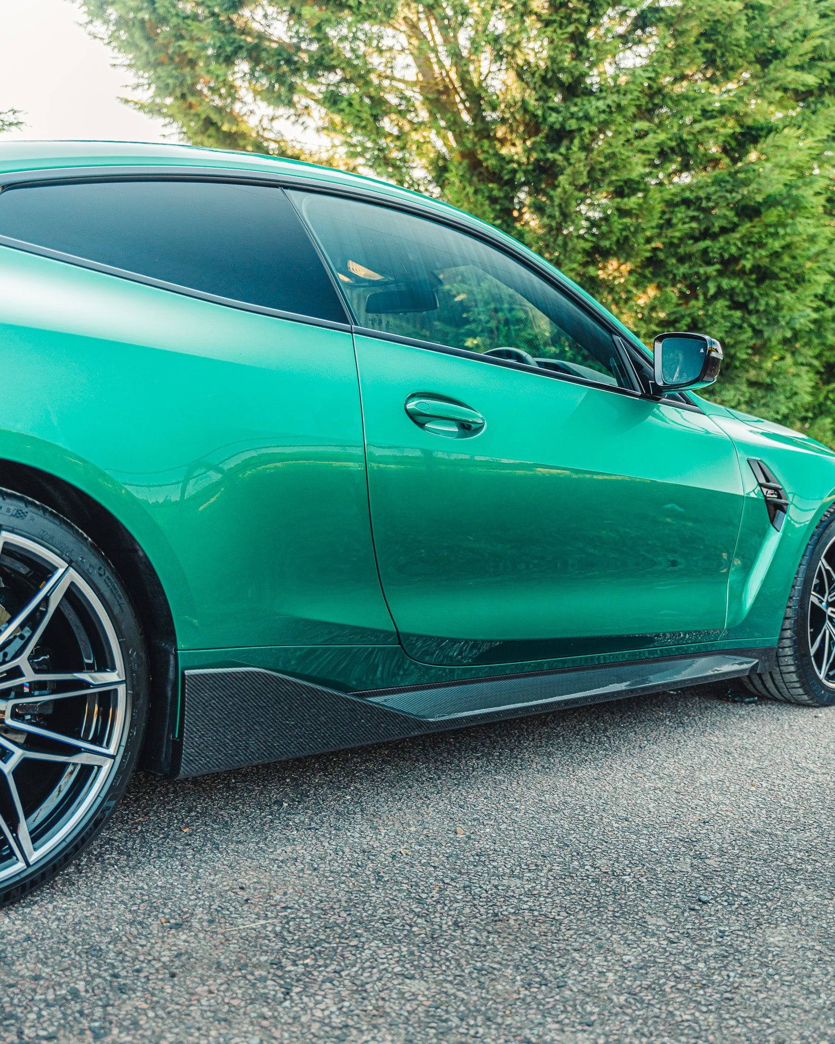 BMW G80 M3 & G82 M4 Pre-Preg Carbon Fibre Side Skirts  (2021+)