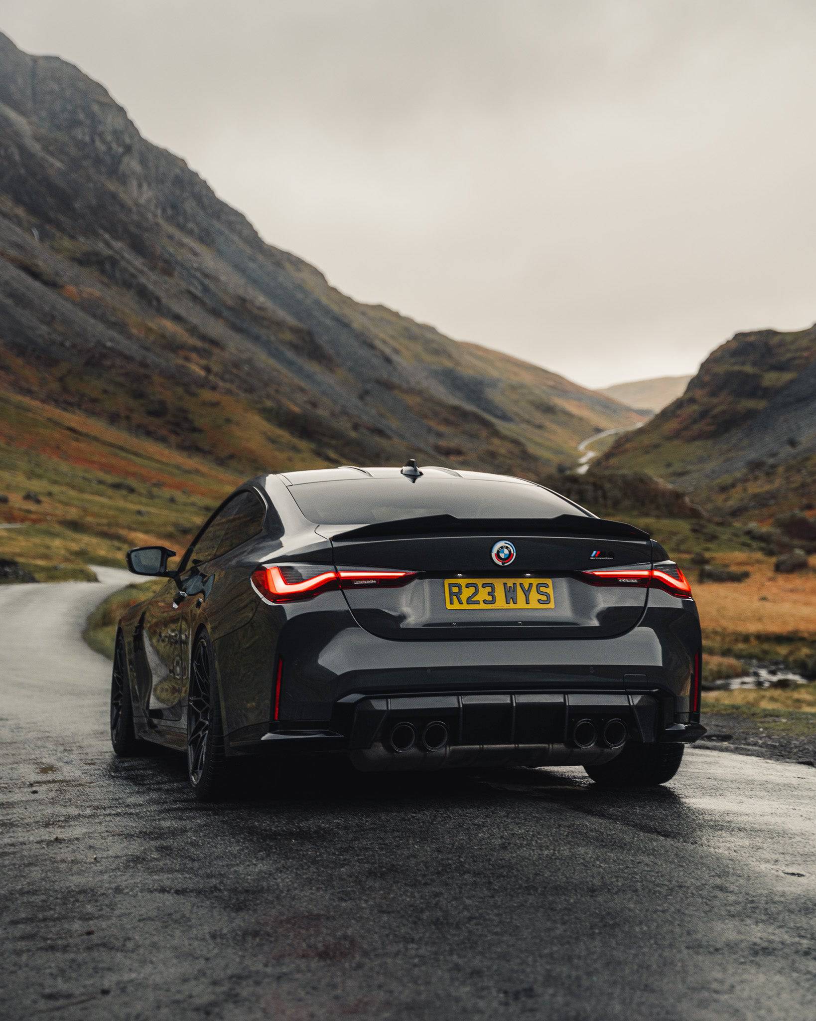 BMW G82 M4 & G22 4 Series Carbon Fibre Ducktail Rear Spoiler  (2020+, G22 G82)