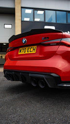 Yahua BMW G82 M4 & G22 4 Series Carbon Fibre Ducktail Rear Spoiler (2020+, G22 G82)