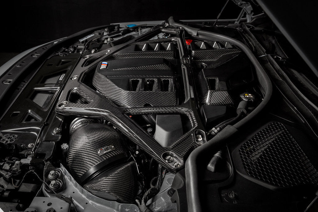 Yahua BMW G87 M2, G82 M4 & G80 M3 Carbon Fibre Full Engine Bay Kit