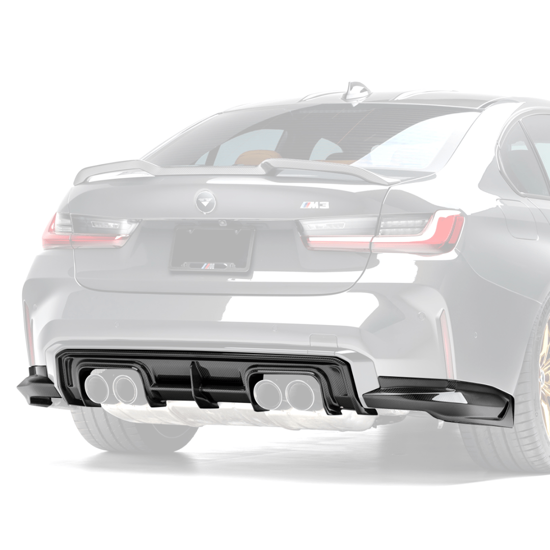 Yahua BMW G8X M3 Carbon Fiber Rear Diffuser