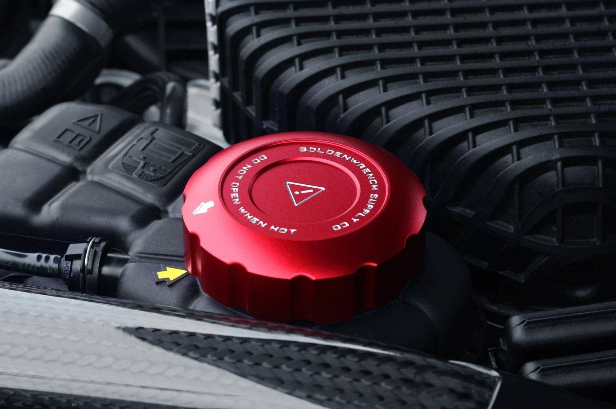 BMW M Vehicles (N55, S55, S63) Coolant Expansion Tank Cap Cover by Goldenwrench