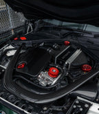 BMW M2 Competition F87, M3 F80 & M4 F82 Engine & Fuel Cap Set by Goldenwrench
