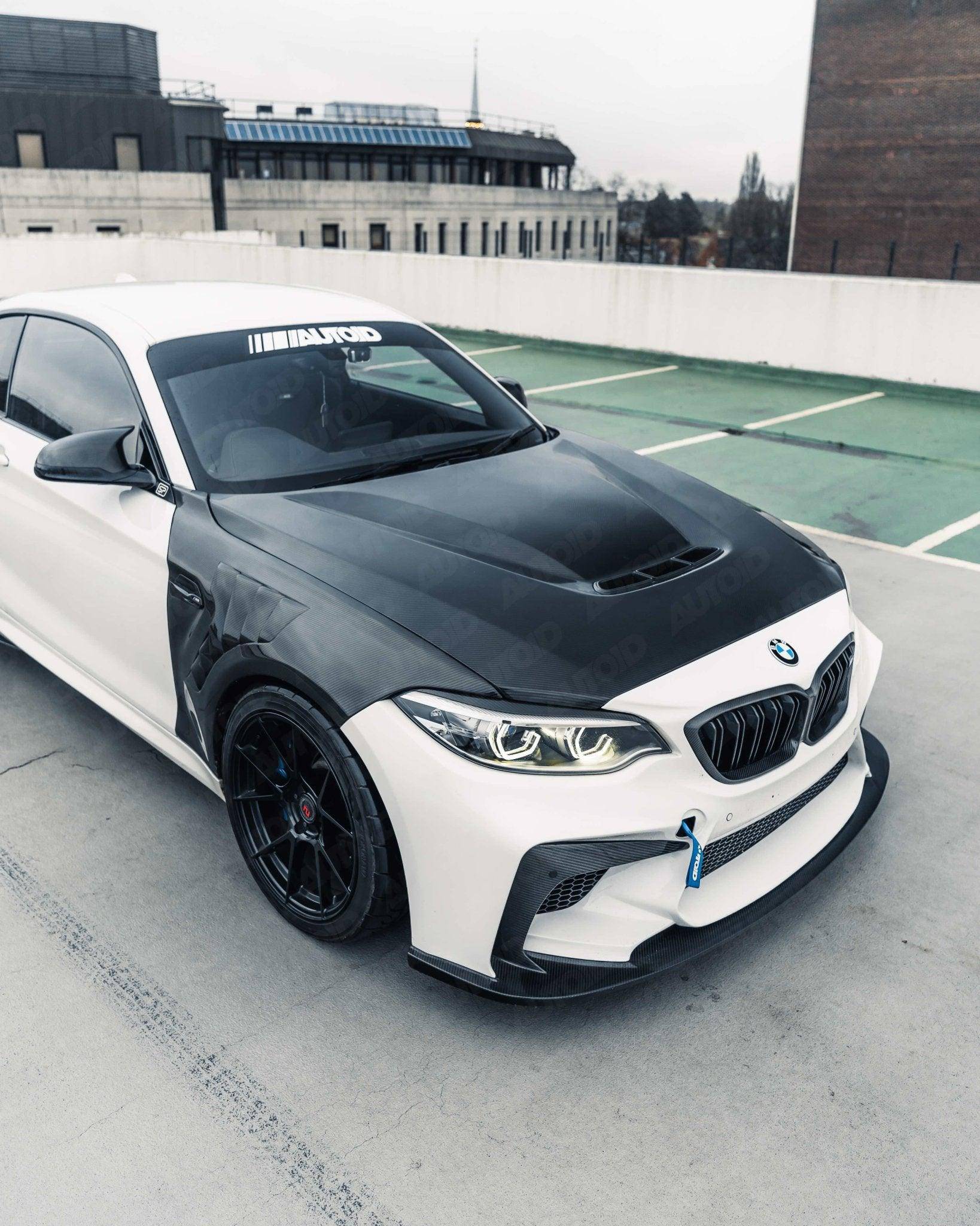 Yahua BMW M2 F87, 2 Series F22, 1 Series F20 Pre-Preg Carbon Fibre Front Bonnet (2014-2021)