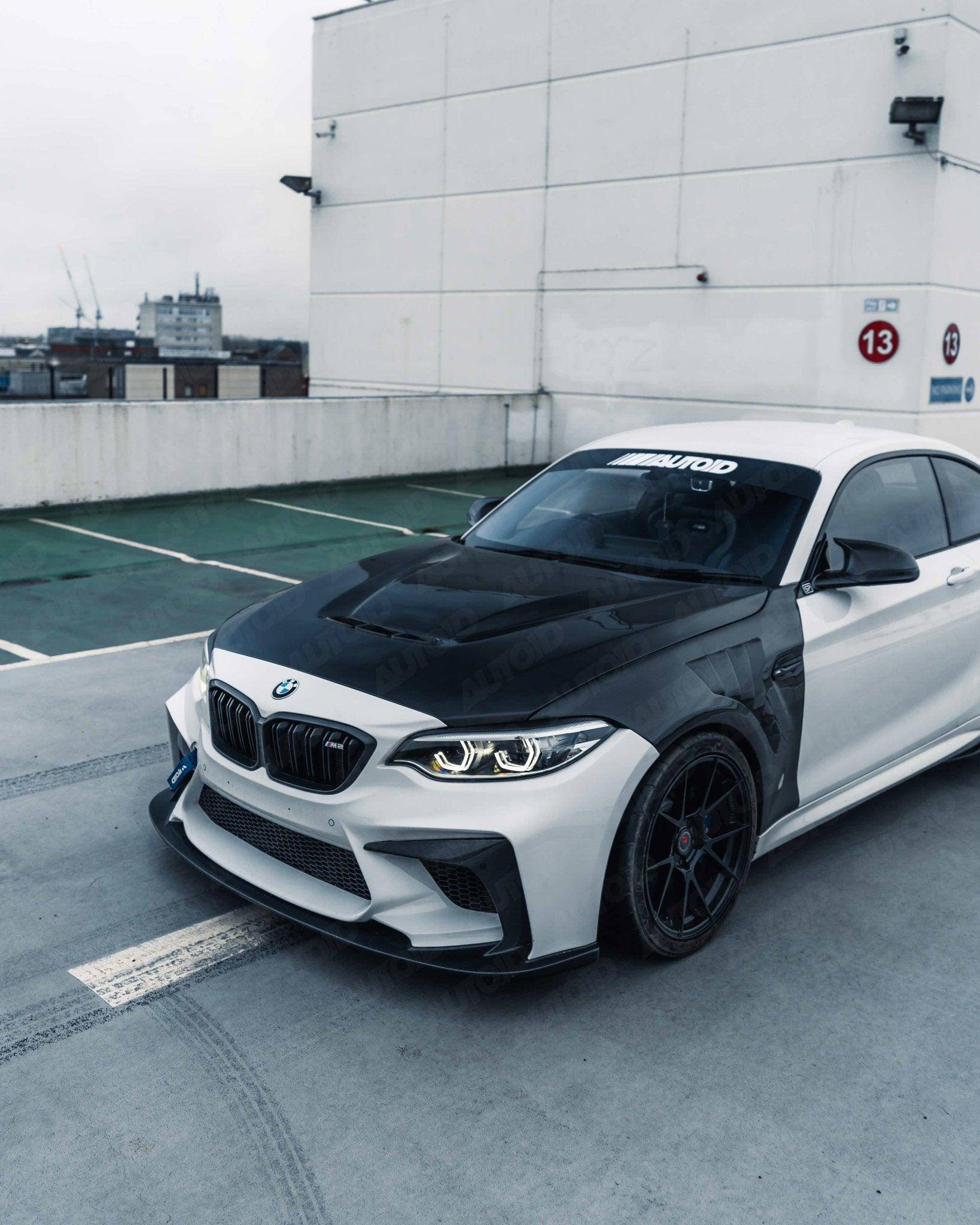 Yahua BMW M2 F87, 2 Series F22, 1 Series F20 Pre-Preg Carbon Fibre Front Bonnet (2014-2021)