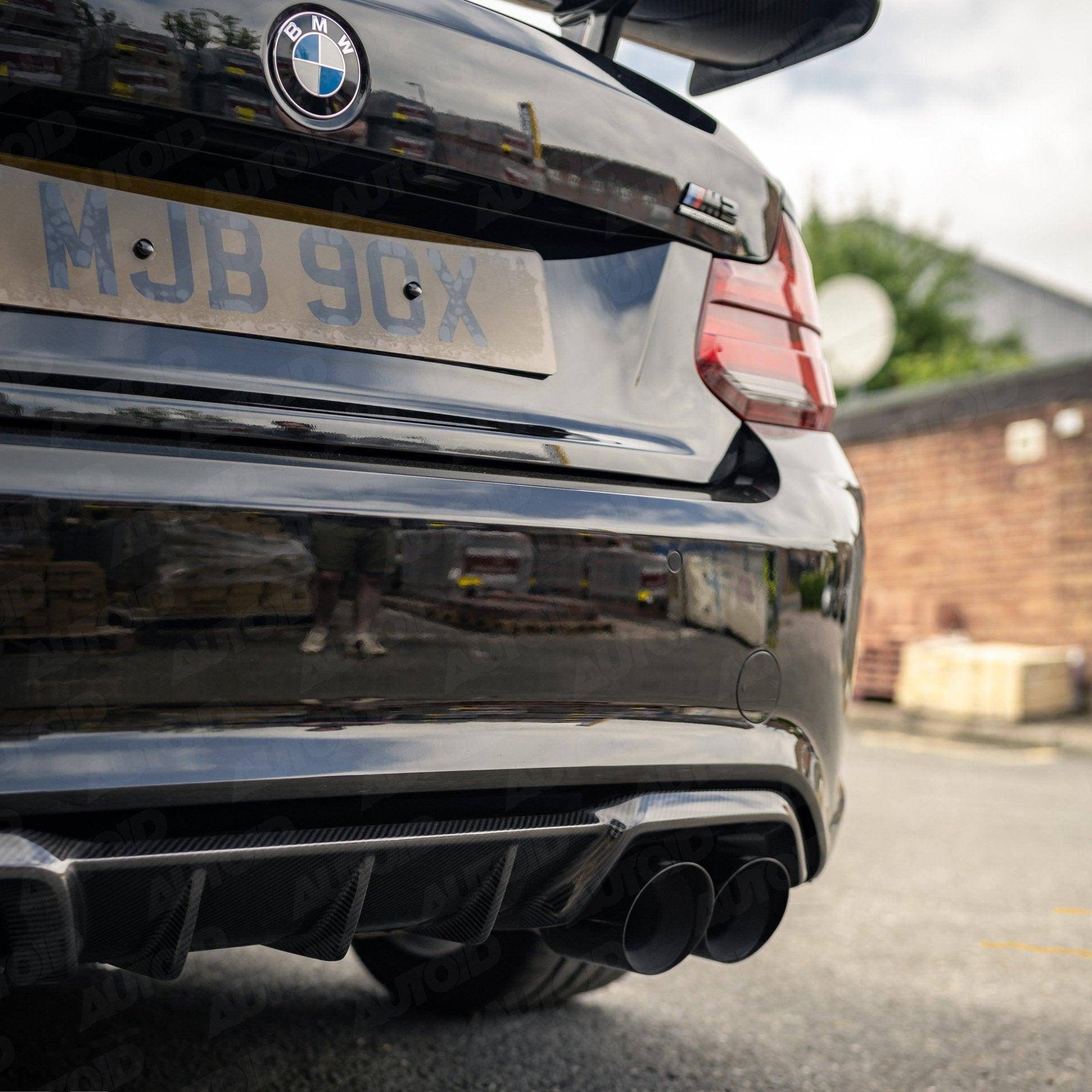 BMW M2 & M2 Competition F87 Pre-preg Carbon Fibre Rear Diffuser by TRE (2015-2021)