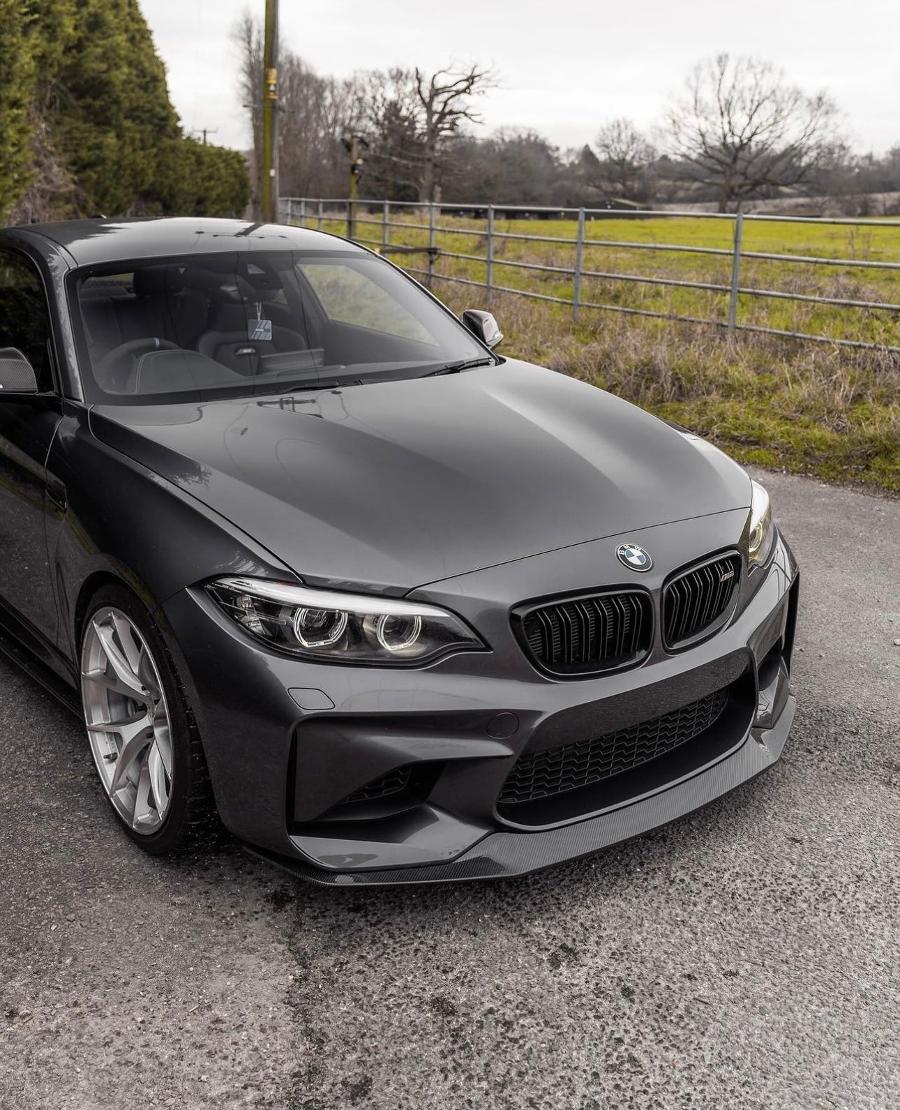 BMW OG M2 F87 Carbon Fibre E-CSL Front Splitter (2015-2018)