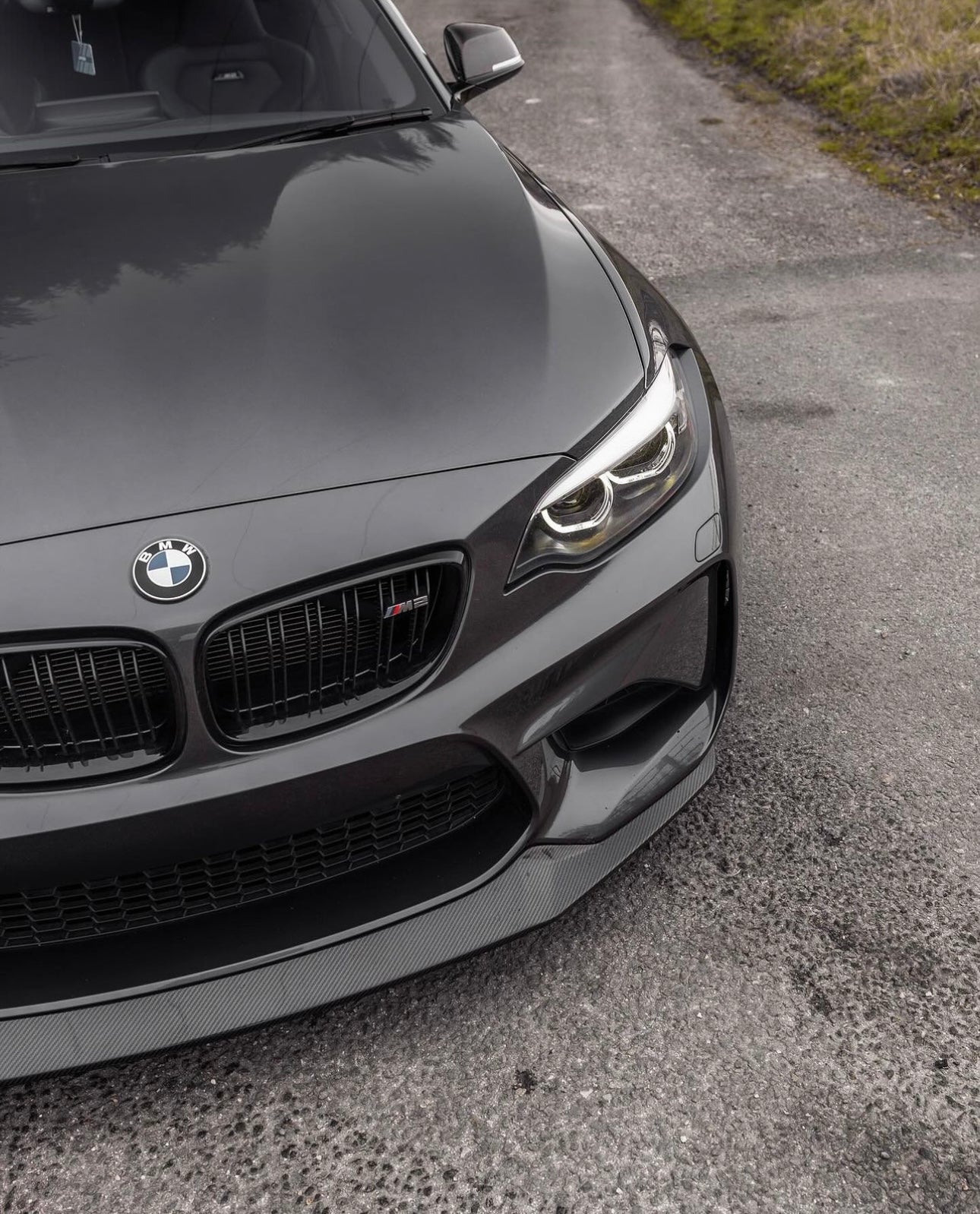 BMW OG M2 F87 Carbon Fibre E-CSL Front Splitter (2015-2018)