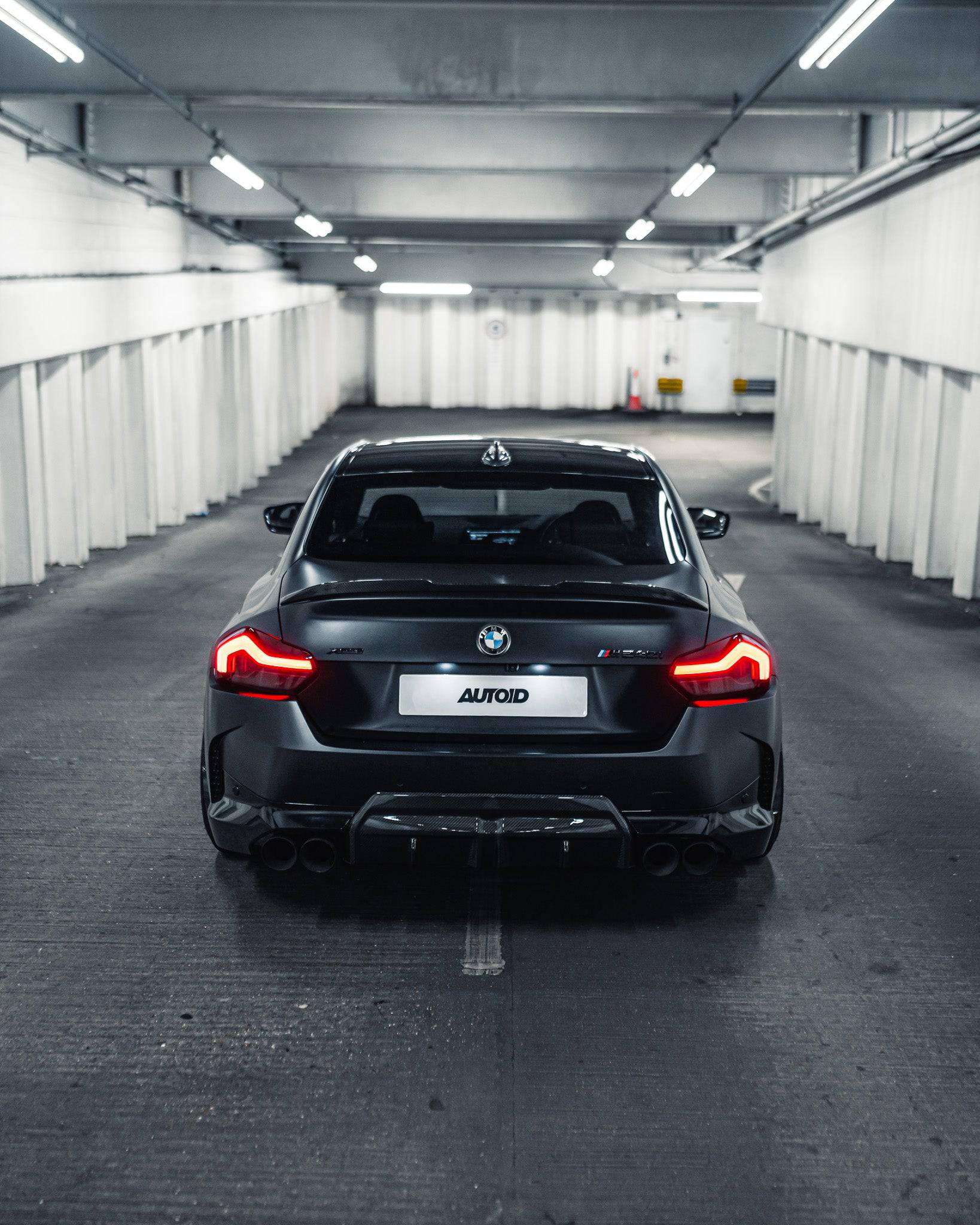 BMW M240i Genuine M Performance Black High Gloss Model Badge