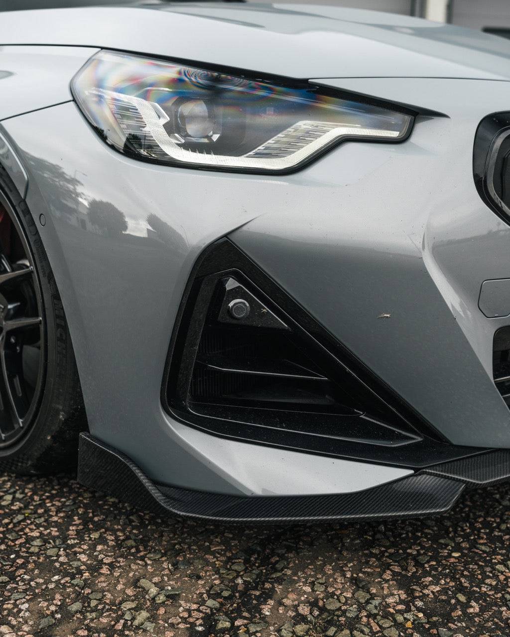 BMW M240i Genuine Shadow Line Black High Gloss Grille Insert