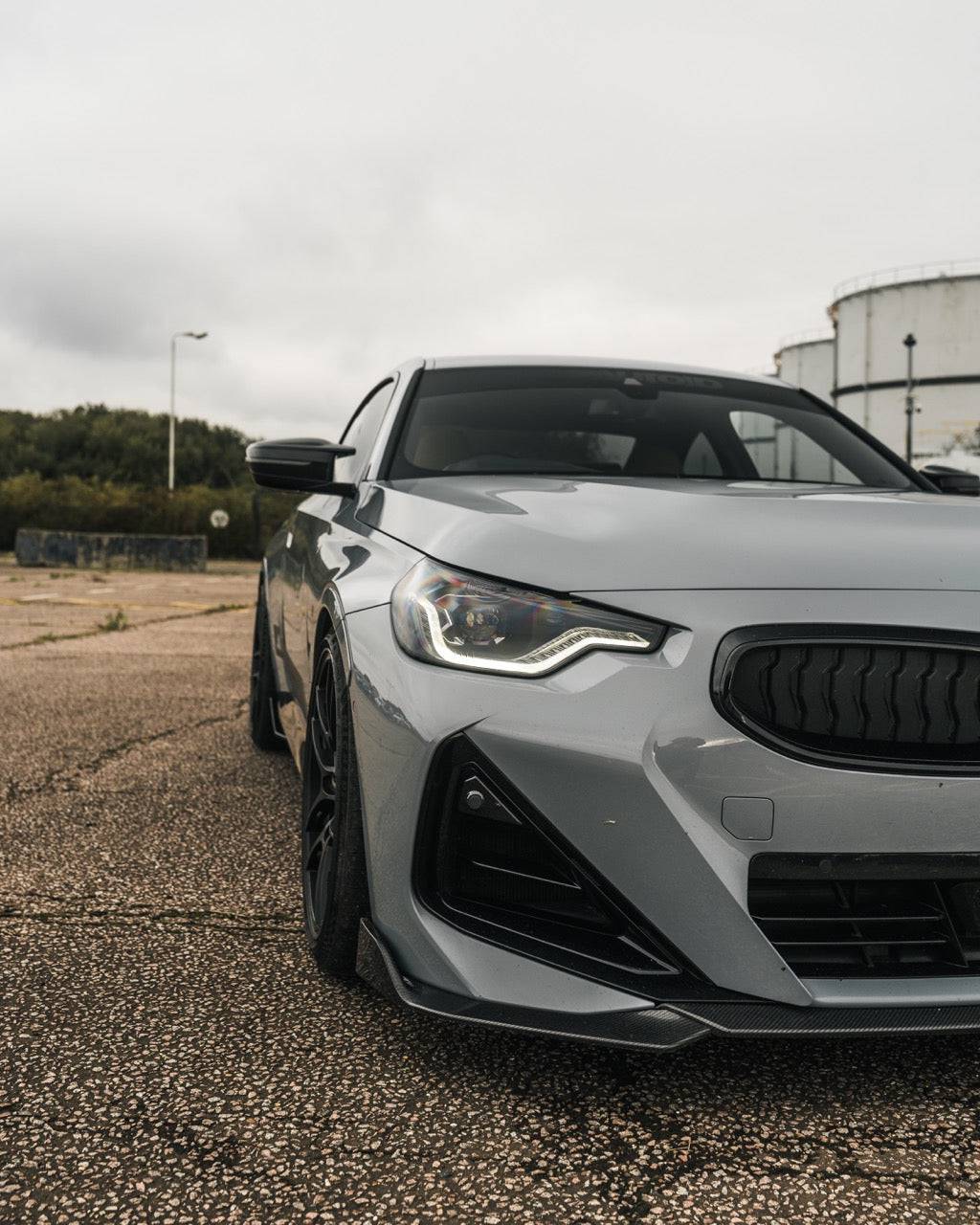 BMW M240i Genuine Shadow Line Black High Gloss Grille Insert