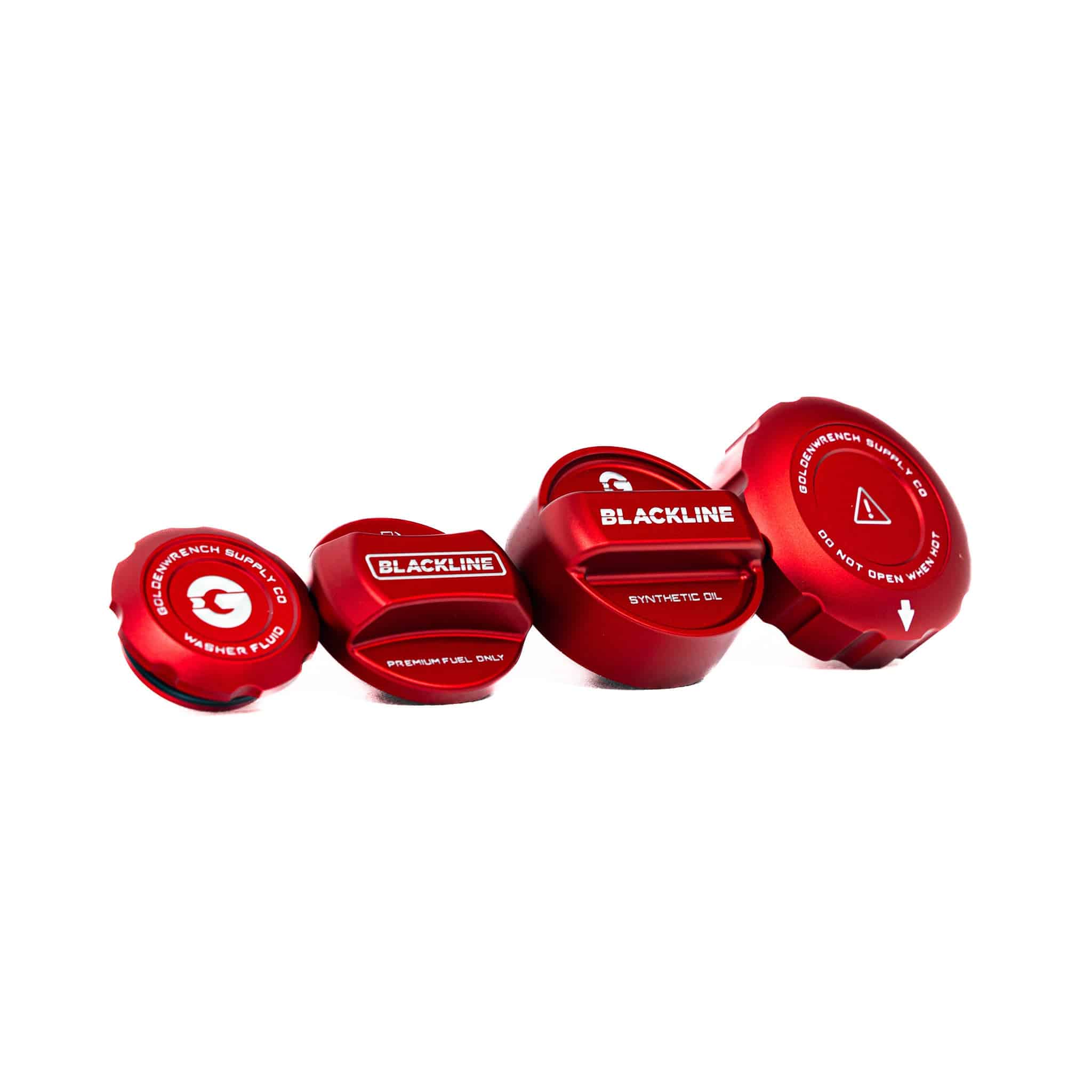 BMW M3 E92, M135i F20, M235i F22 & M2 F87 Engine & Fuel Cap Set by Goldenwrench