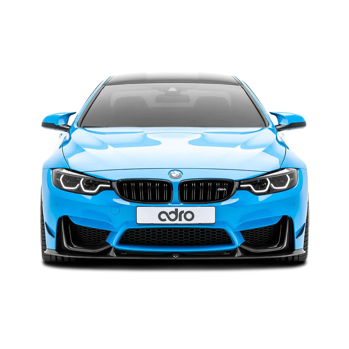 BMW M3 F80 & M4 F82 F83 Pre-Preg Carbon Fibre Front Splitter by Adro (2014-2020)