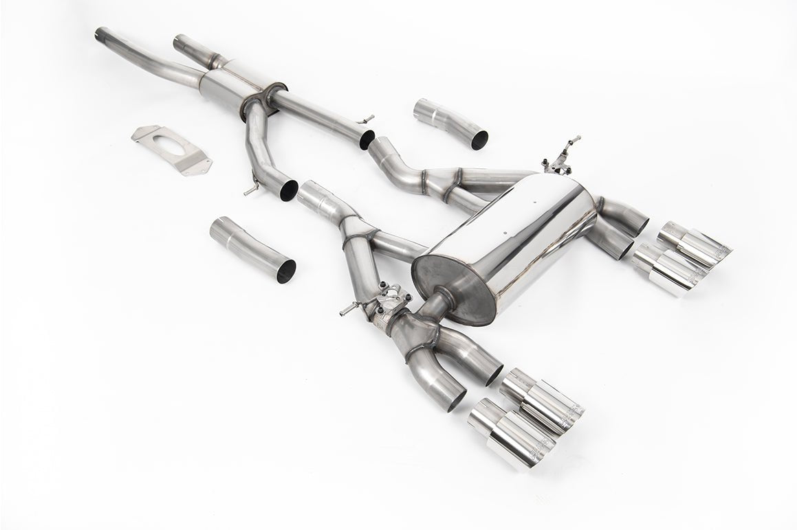 Yahua BMW M3 F80 & M4 F82 (OPF/GPF Model) Cat Back Exhaust System Performance (2019-2020)