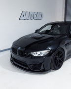 Yahua BMW M3 F80 & M4 F82 Pre-Preg Carbon Fibre GT V2 Front Splitter (2014-2020)