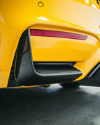 Yahua BMW M3 F80 & M4 F82 Pre-preg Carbon Fibre Rear Bumper Covers (2014-2020)