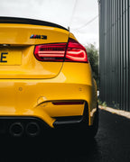 Yahua BMW M3 F80 & M4 F82 Pre-preg Carbon Fibre Rear Bumper Covers (2014-2020)