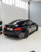 Yahua BMW M3 F80 & M4 F82 Pre-Preg Carbon Fibre GT Rear Diffuser Set (2014-2020)