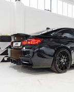 Yahua BMW M3 F80 & M4 F82 Pre-Preg Carbon Fibre GT Rear Diffuser Set (2014-2020)
