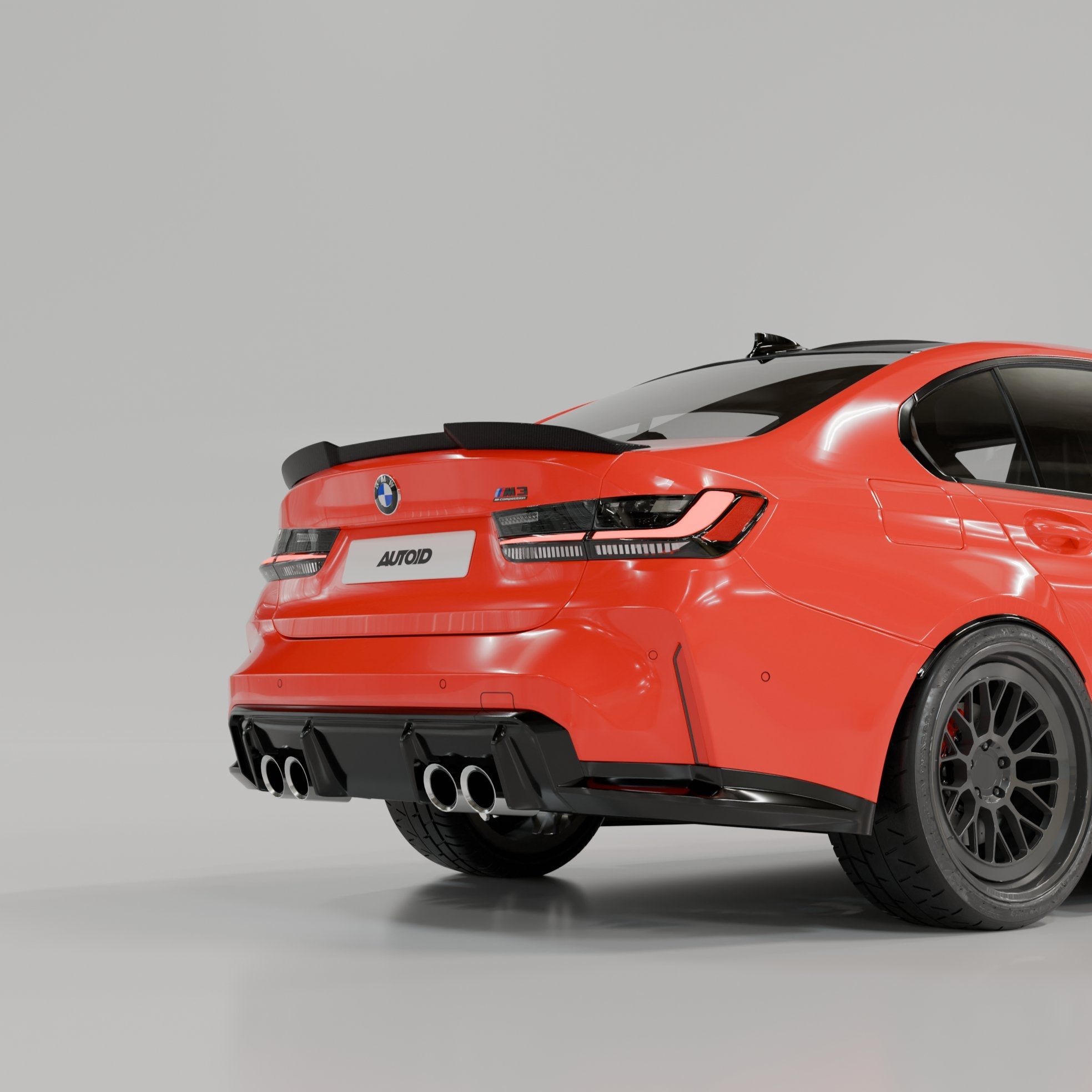 Yahua BMW M3 G80 & 3 Series G20 Pre-preg Carbon Fibre PR-1 Rear Spoiler (2018+)