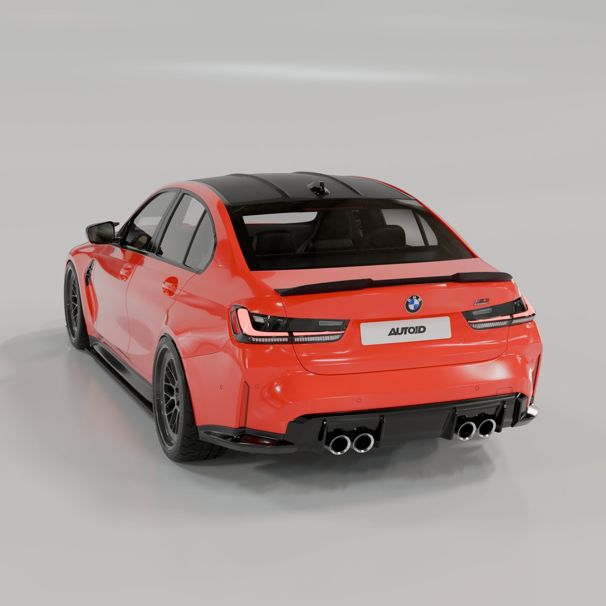 Yahua BMW M3 G80 & 3 Series G20 Pre-preg Carbon Fibre PR-1 Rear Spoiler (2018+)