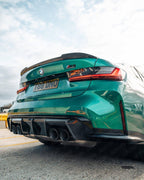 Yahua BMW M3 G80 & BMW 3 Series G20 Pre-Preg Carbon Fibre CS Rear Spoiler (2018+)