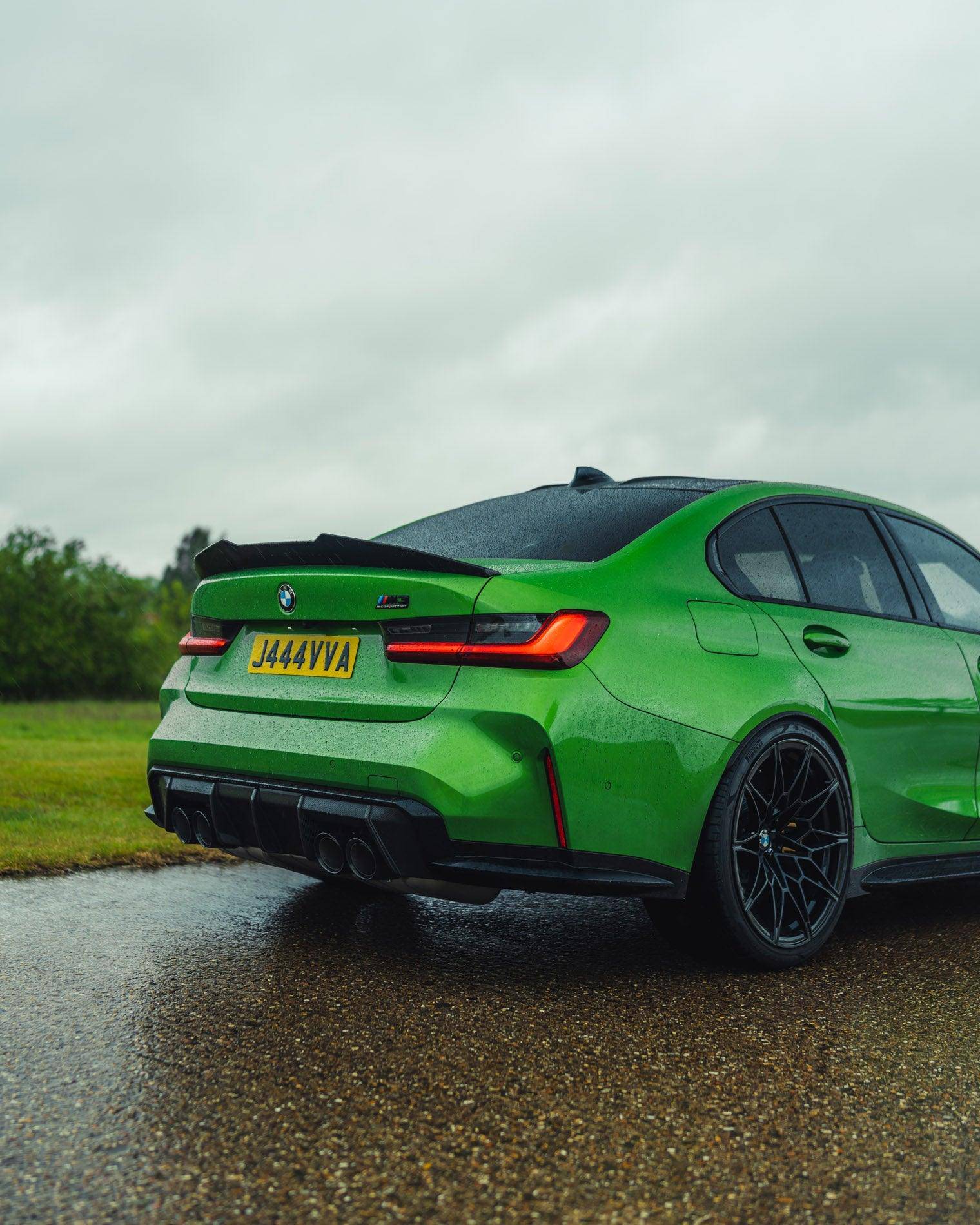 Yahua BMW M3 G80 & BMW 3 Series G20 Pre-Preg Carbon Fibre Ducktail Rear Spoiler (2018+)