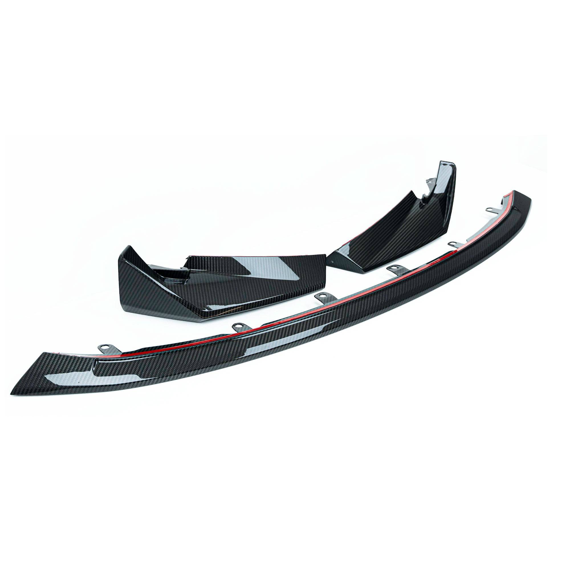 Yahua BMW M3 G80 G81 & BMW M4 G82 G83 Pre-Preg Carbon Fibre T-CSL Front Splitter (2021+)