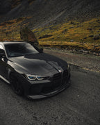 Yahua BMW M3 G80 G81 & BMW M4 G82 G83 Pre-Preg Carbon Fibre ID-01 Front Splitter (2021+)